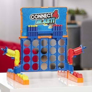 Connect 4 Blast! Game; Powered by Nerf